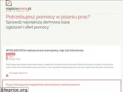 Sites similar to napiszeprace.pl