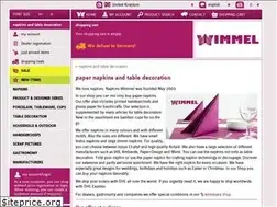 Sites similar to napkins-wimmel.uk