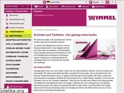 Sites similar to napkins-wimmel.us