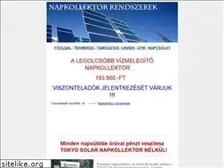 Sites similar to napkollektorrendszer.hu