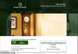 Sites similar to napleshouseofclocks.com