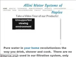Sites similar to napleswaterfilter.com