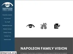 Sites similar to napoleonfamilyvision.com