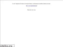 Sites similar to napoleontrois.free.fr