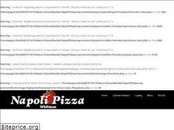Sites similar to napolipizzawhitman.com
