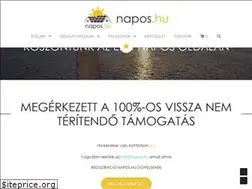 Sites similar to napos.hu