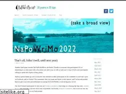 Sites similar to napowrimo.net