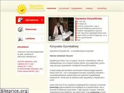 Sites similar to naprakeszkonyveles.hu