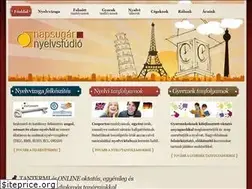 Sites similar to napsugarnyelvstudio.hu