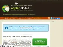 Sites similar to naptarletoltes.hu