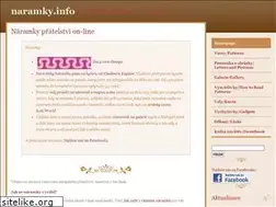 Sites similar to naramky.info