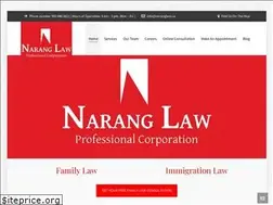 Sites similar to naranglaw.ca