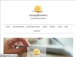 Sites similar to naranjaymadera.com