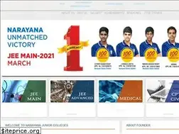Sites similar to narayanajuniorcolleges.com