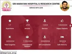 Sites similar to narayanihospital.org