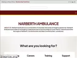 Sites similar to narberthambulance.org