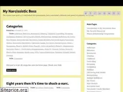 Sites similar to narcissisticboss.com
