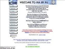 Sites similar to narcoticsanonymousnj.org