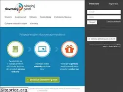 Sites similar to narodnypanel.sk