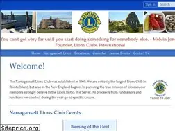 Sites similar to narragansettlionsclub.org