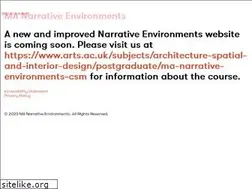 Sites similar to narrative-environments.com