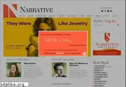 Sites similar to narrativemagazine.com