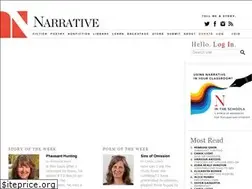 Sites similar to narrativemagazine.org
