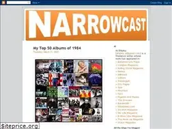 Sites similar to narrowcast.blogspot.com