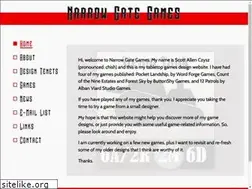 Sites similar to narrowgategames.com