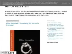Sites similar to narrowgatepress.blogspot.com