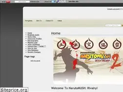 Sites similar to narutomushrivalry.wikidot.com