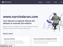 Sites similar to narvindaran.com