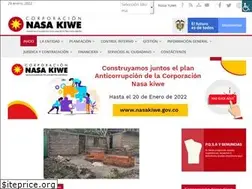 Sites similar to nasakiwe.gov.co