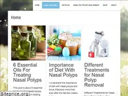 Sites similar to nasalpolypsremedy.org