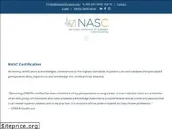 Sites similar to nascertification.com