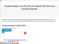 Sites similar to nasenhaartrimmertest.de
