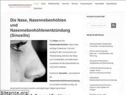 Sites similar to nasennebenhoehlen.eu