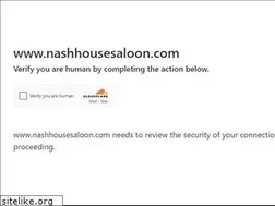 Sites similar to nashhousesaloon.com