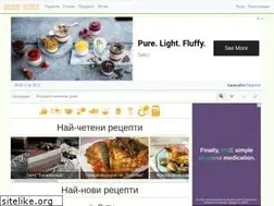Sites similar to nashiterecepti.com