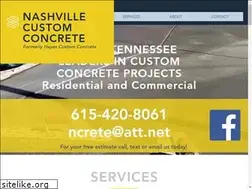 Sites similar to nashville-concrete.com
