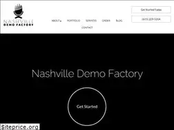 Sites similar to nashvilledemofactory.com
