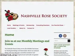 Sites similar to nashvillerosesociety.org