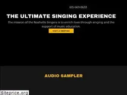 Sites similar to nashvillesingers.org