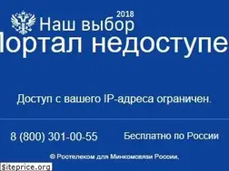 Sites similar to nashvybor2018.ru