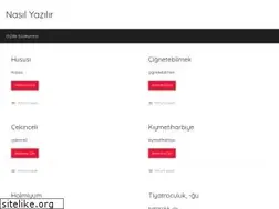 Sites similar to nasilyazilir.info