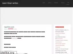 Sites similar to nasir8891.wordpress.com