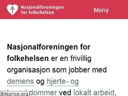Sites similar to nasjonalforeningen.no