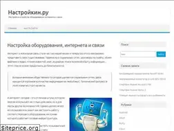 Sites similar to nastrojkin.ru