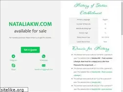 Sites similar to nataliakw.com