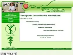 Sites similar to nataliamartens.de